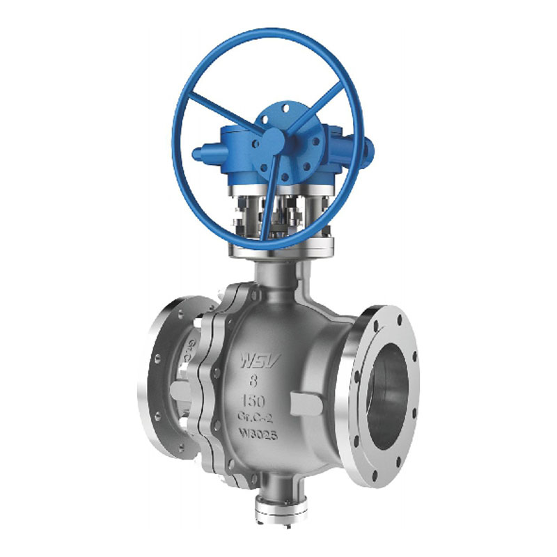 Шаровой клапан с цапфовым креплением (рис. 2)